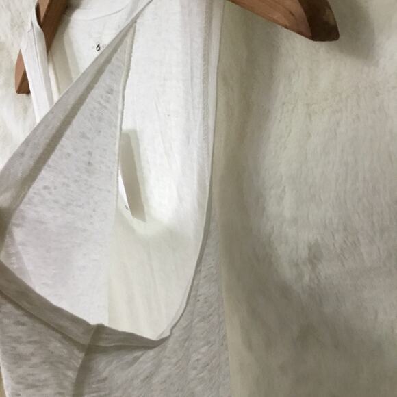 Lou & Grey by Loft White Linen Tank Top - Picture 5 of 15